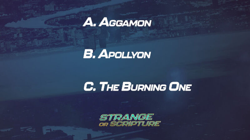 Strange or Scripture